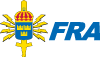 FRA:s logotyp. Länk som leder till förstasidan.