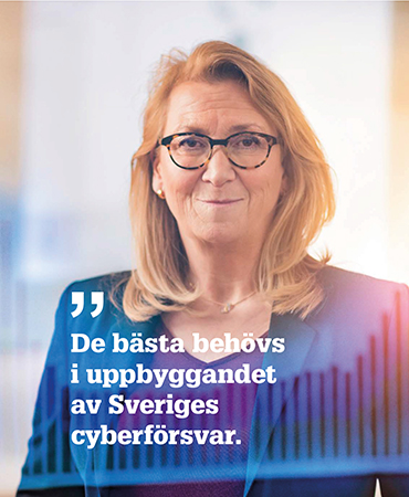 Charlotte Lindgren, avdelningschef cyber