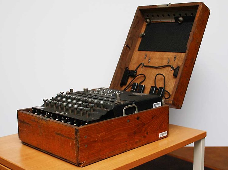 Enigma från FRA:s museum. Klicka på bilden för att förstora den.
